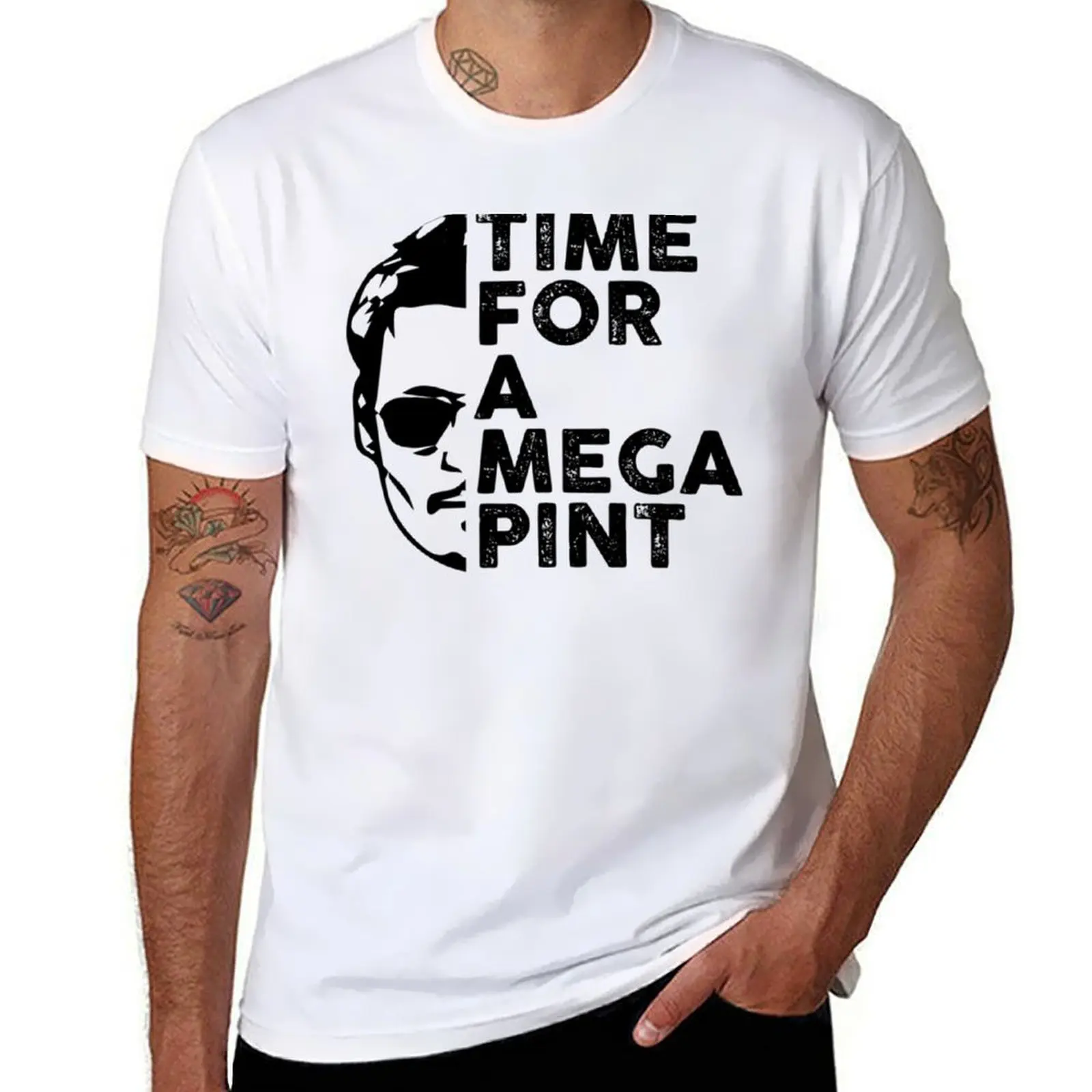 

Time for a Mega Pint T-Shirt man t shirt luxury t shirt man designer