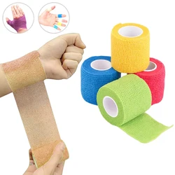 10cm*4.8m Athletic Wrap Tape Self Adhesive Elastic Bandage Elastoplast Sports Protector Knee Finger Shoulder Tattoo Accessories