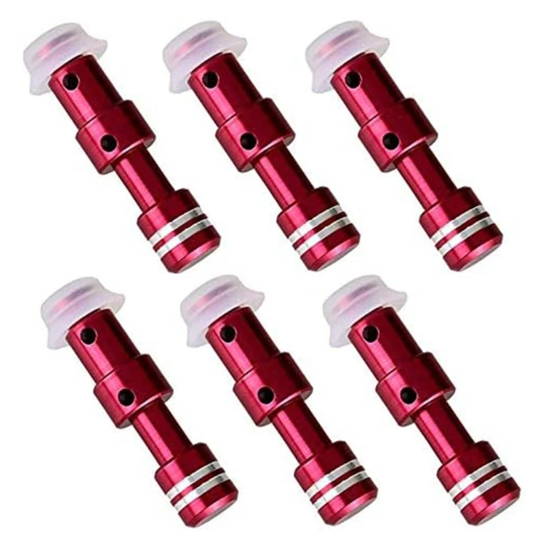 

Pack of 6 Pressure Cooker Safety Valves and Caps Set Float Valves Set Safety Valves Caps Pressure Cooker Part Dropshipping