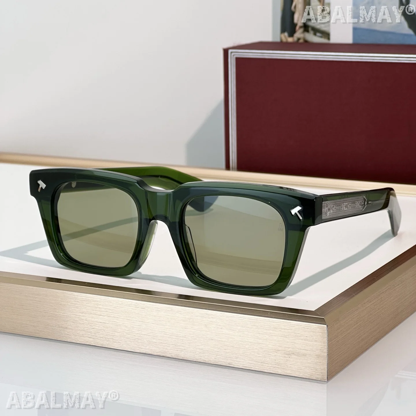 

Top High Quality Sunglasses for Men and Women QUENTIN SIZE 50-22 Style UV400 Retro Fashion Special Design Sun Glasses with box