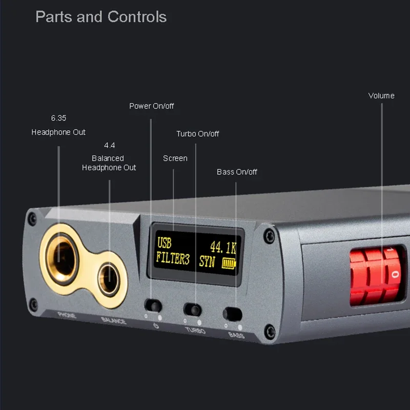 XDUOO XD05 Bal2 Protable HiFi Balanced DAC AMP Headphone Amplifier 1500mW Output Power Bluetooth 5.1 LDAC/aptX/AAC PCM768 DSD512