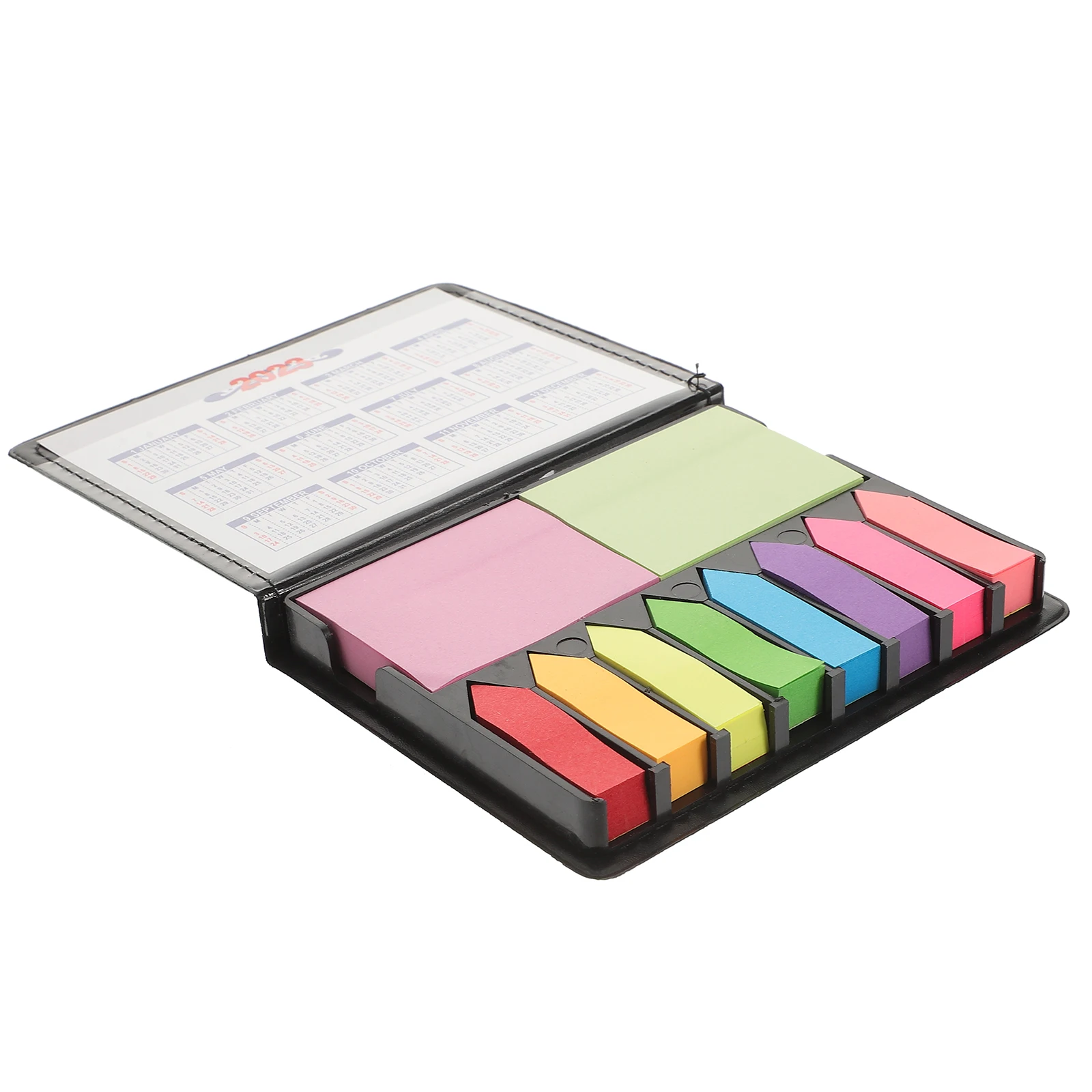 

Note Paper Sticky Post Sticker Container Simple Page Marker Bookmarks Pu Markers Art Notepads