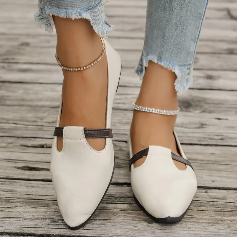 

2024, весна-лето, новые модные женские туфли без шнуровки с леопардовым принтом, удобная универсальная повседневная обувь с мягкой подошвой в стиле ретро