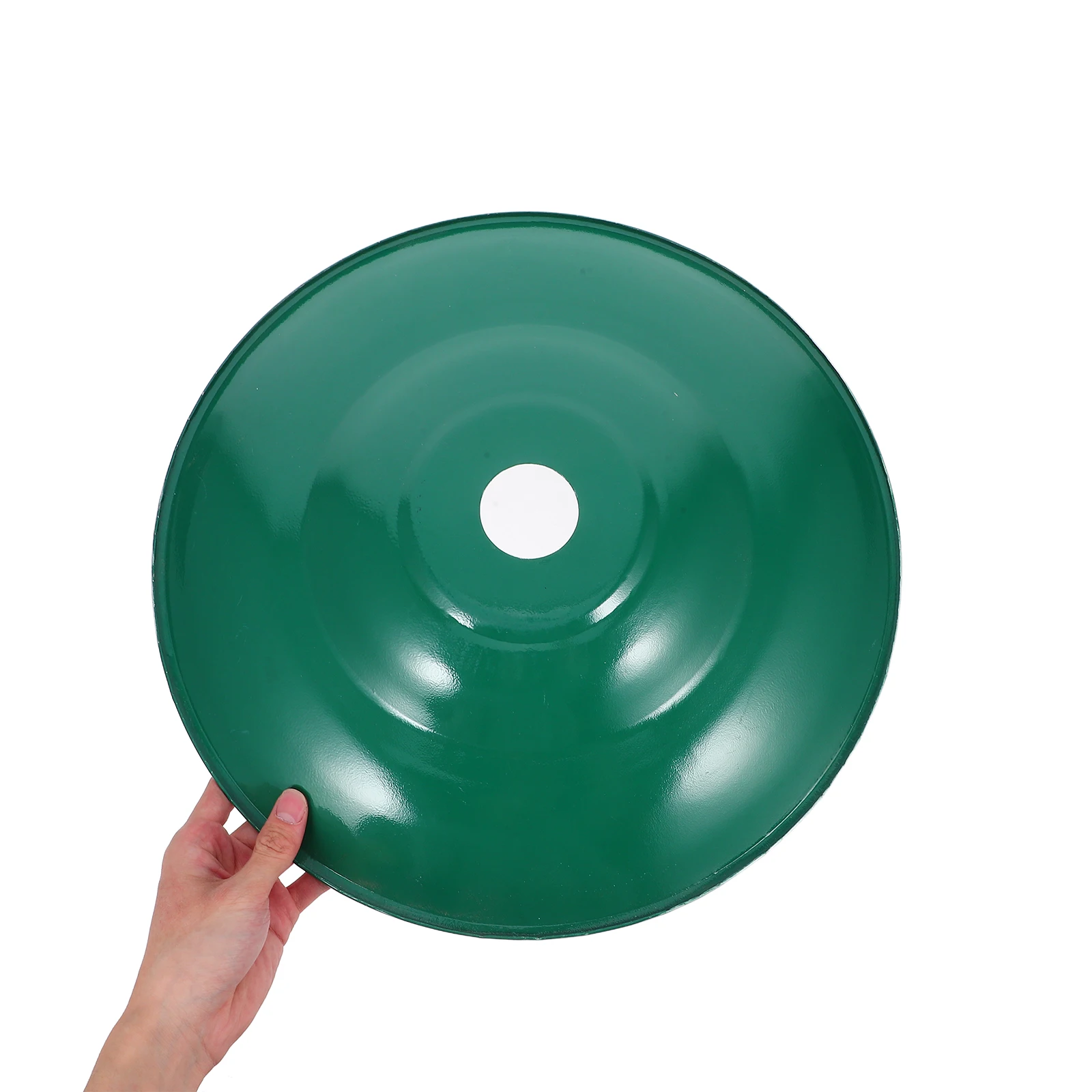 Retro abajur ao ar livre 40cm vintage à prova dwaterproof água e27 titular grande sombra redonda esmalte capa lâmpada de rua patios industriais