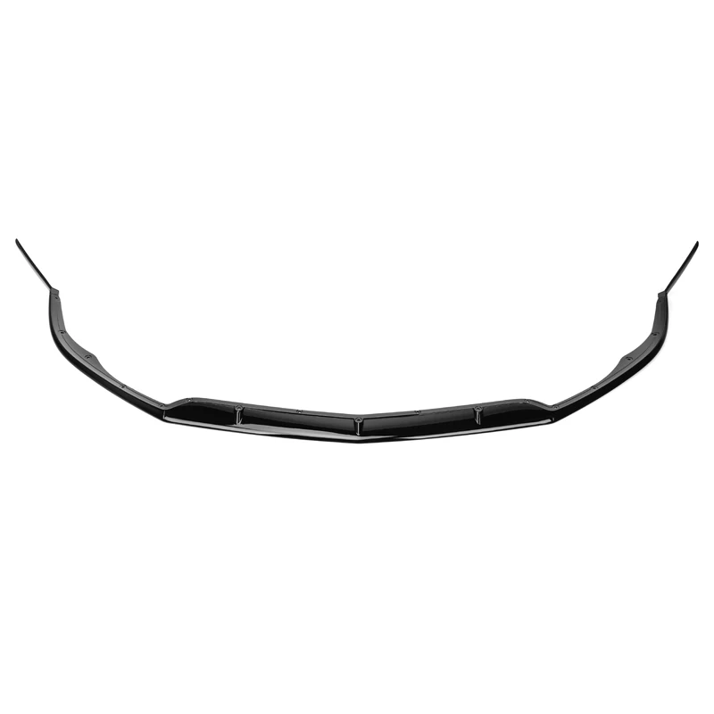 

Front Bumper Lip Spoiler Splitters for C Class W205 C205 C63 AMG Sedan 2015 - 2019 ABS Gloss Black