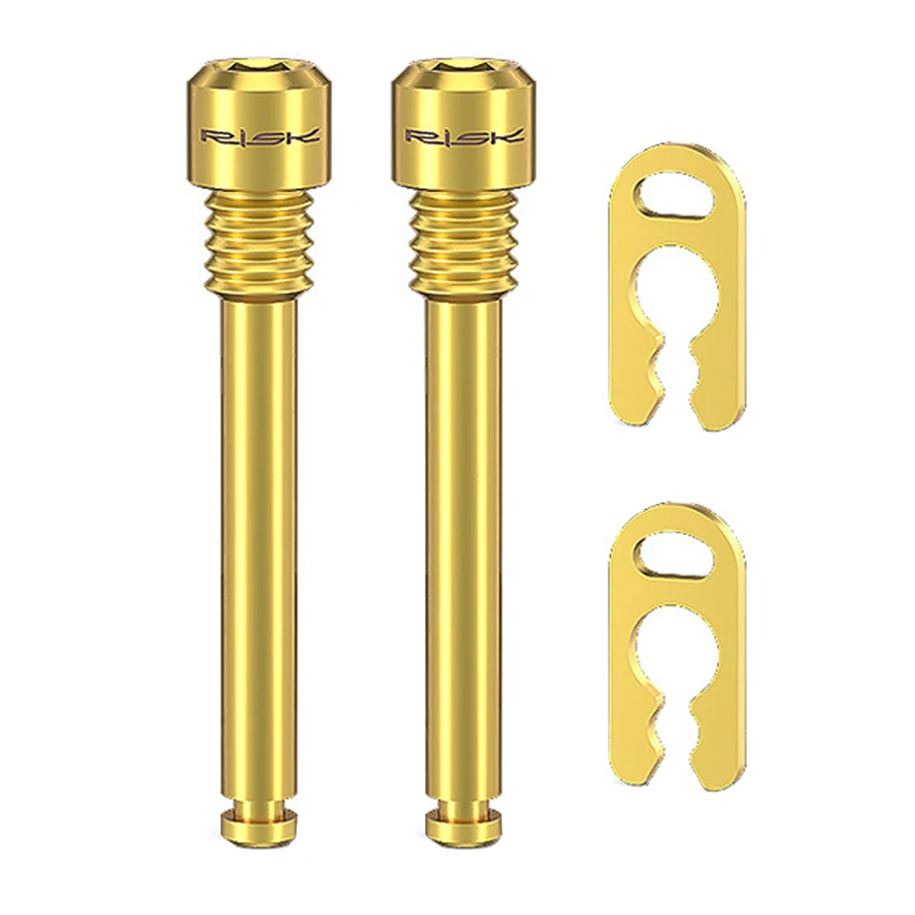 Bicycle Disc Brake Pad Replacement Bolts Made of Tai Alloy Lightweight Simple Installation Secure Fit Guaranteed