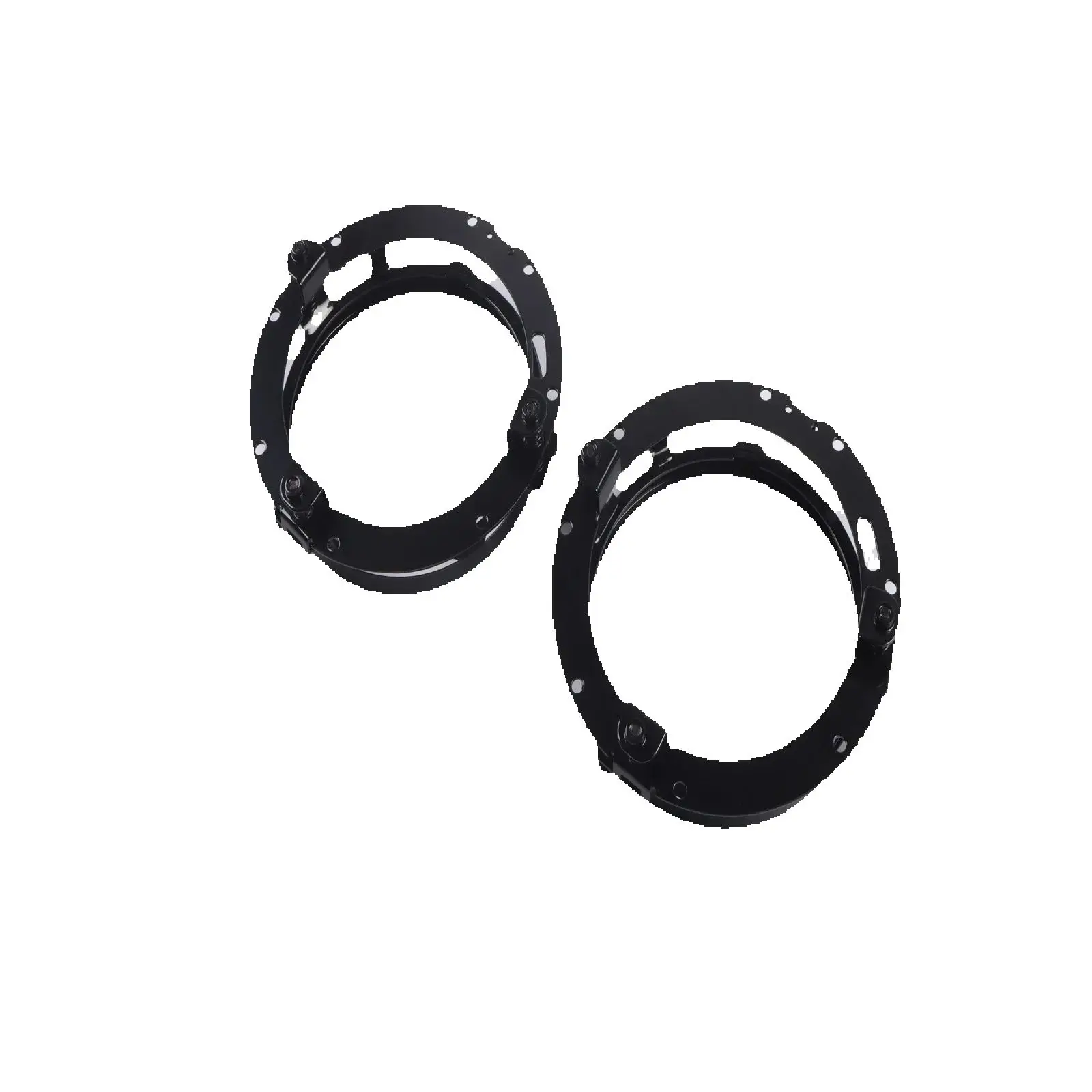 2 قطعة 7 بوصة العلوي تصاعد قوس ل V-W JK TJ الدراجات النارية كشافات حامل