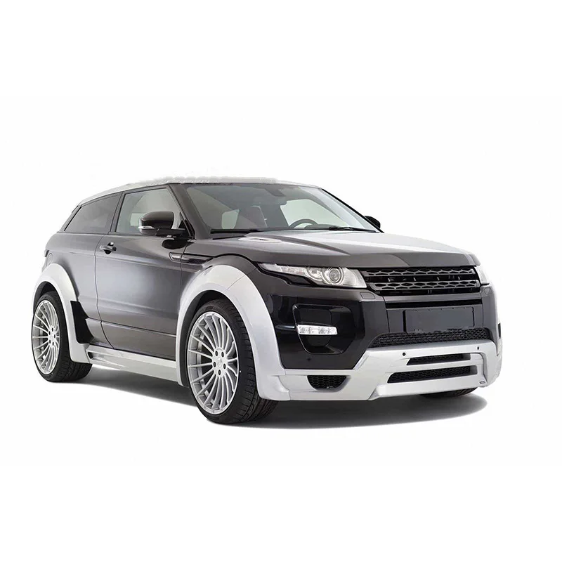 BETTER High Quality car wide bodykit for Range Rover Evoque 2011-15 To Haman Style front rear bumper side skirt wheel exhaust