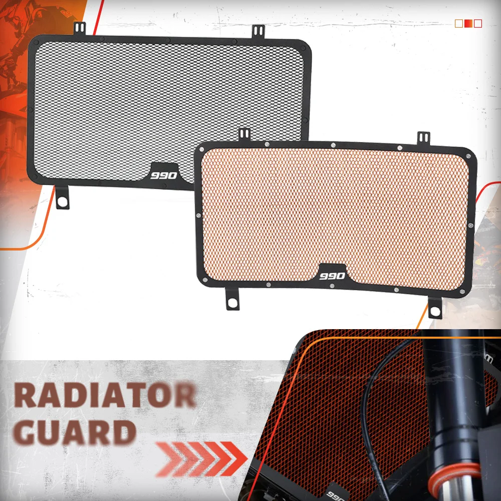 PER 990 Superduke 990 Superduke R Griglia di Protezione Del Radiatore Coperture di Alluminio di CNC Accessori Moto 2005-2009 2010 2011 2012 2013