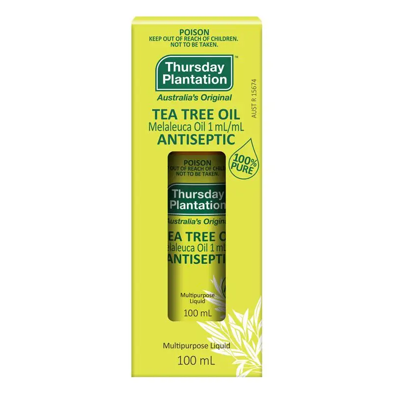 100% Original Australia Thursday plantation tea tree Pure essential oil 100ml