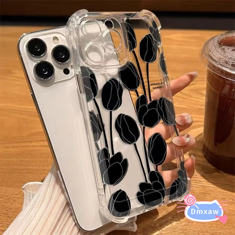 Simple Black Tulip …