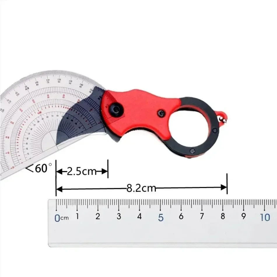 Escalada de montanha edc aço inoxidável mini faca mosquetão multiferramenta bolso dobrável portátil ao ar livre faca militar tático