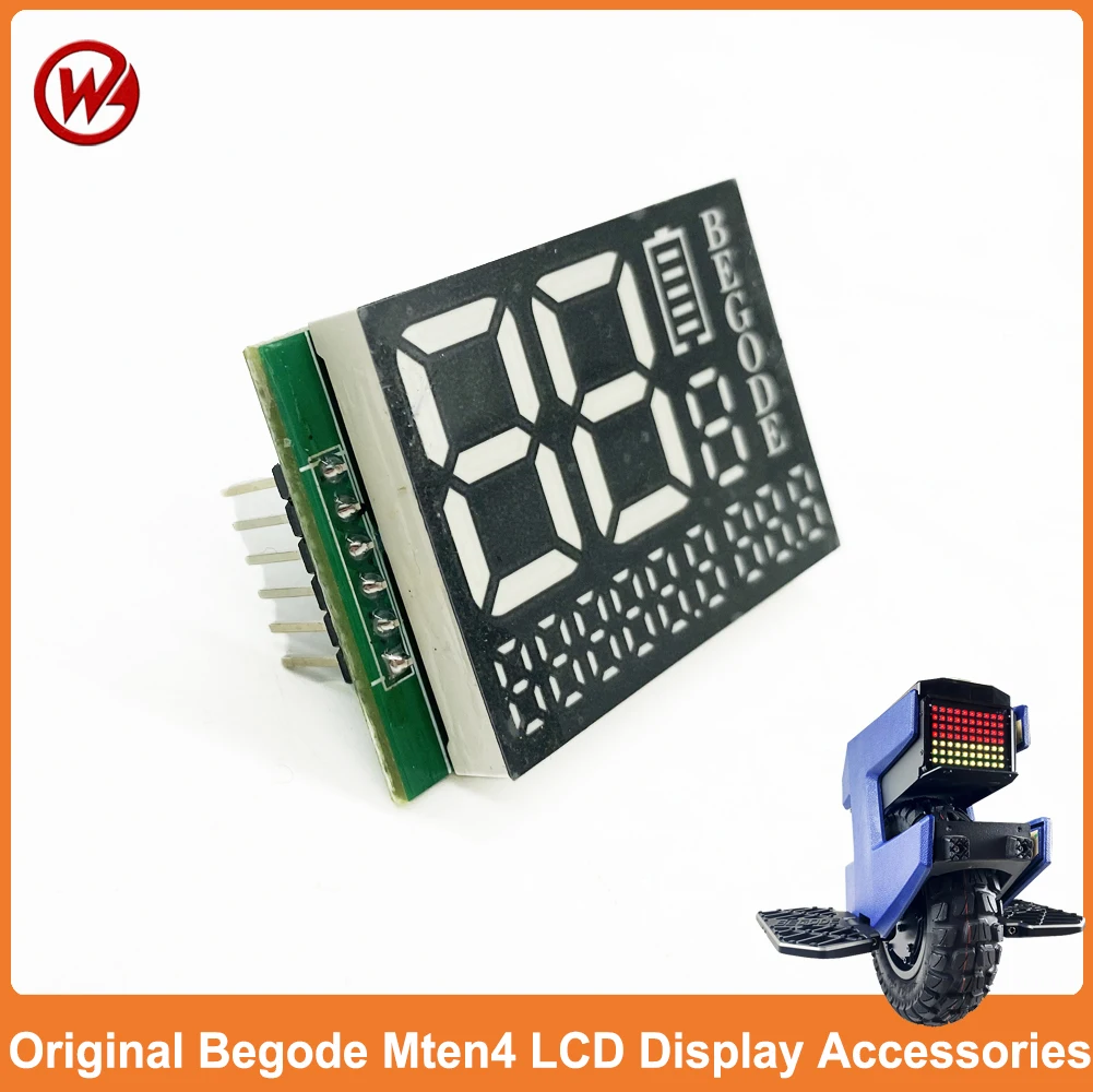 Original Begode Mten 4 ElectrIc Wheel LCD Display Screen Part for Bagode Mten 4 Electric Unicycle Official Begode Accessories