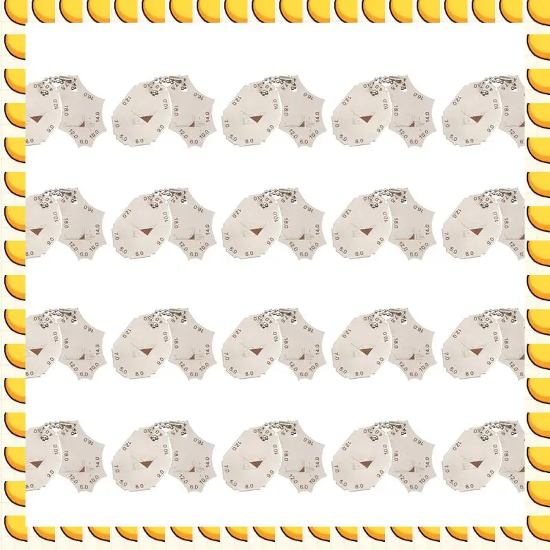 

BAAU 40 шт., сварочный калибр, ключ для проверки швов поверхности, измерительные инструменты, карманный инструмент для измерения сварного шва