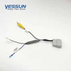 24P car Reverse Camera Retention Adaptor Cable harness For Honda iMID Accord Civic CRZ CR-V HRV Jazz Odyssey