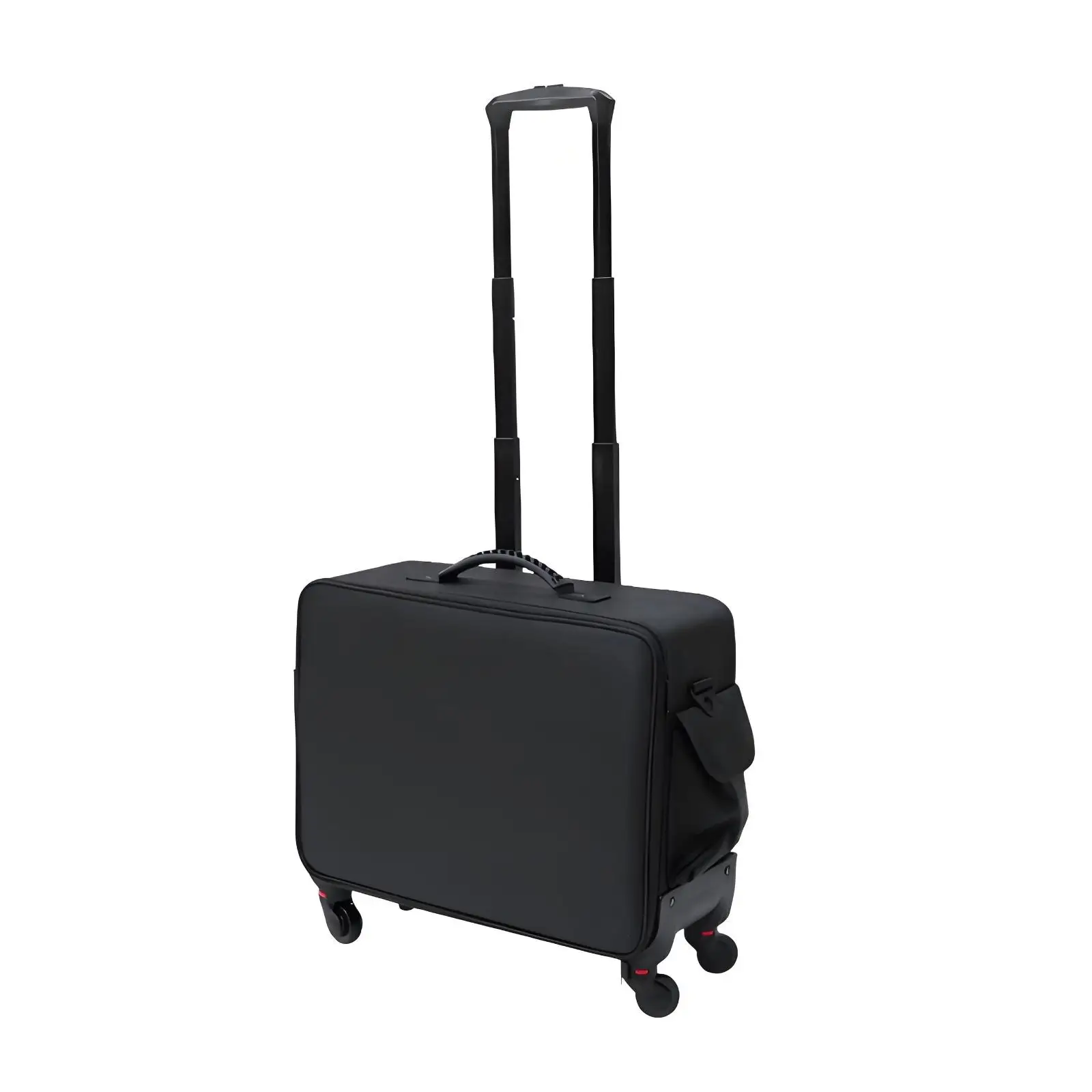 Professional Rolling Makeup Case Waterproof Oxford Suitcase with Wheels Train Organizer for Beauty Studio and Commuting