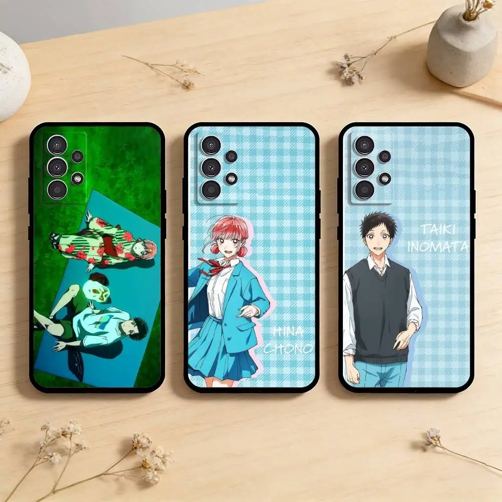 

AAA H-Hina Chono and T-Taiki Phone Case For Samsung Galaxy A73,A72,A71,A70,A53,A52,A51,Others Soft Black Cover