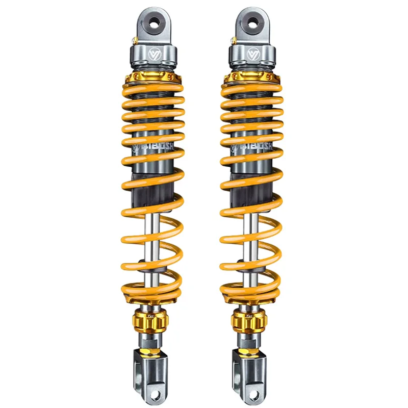 

RST12 Nitrogen Rear Shock Absorber Dual Adjustable Installation Hole Distance 380mm Suitable For Pedal Motorcycles