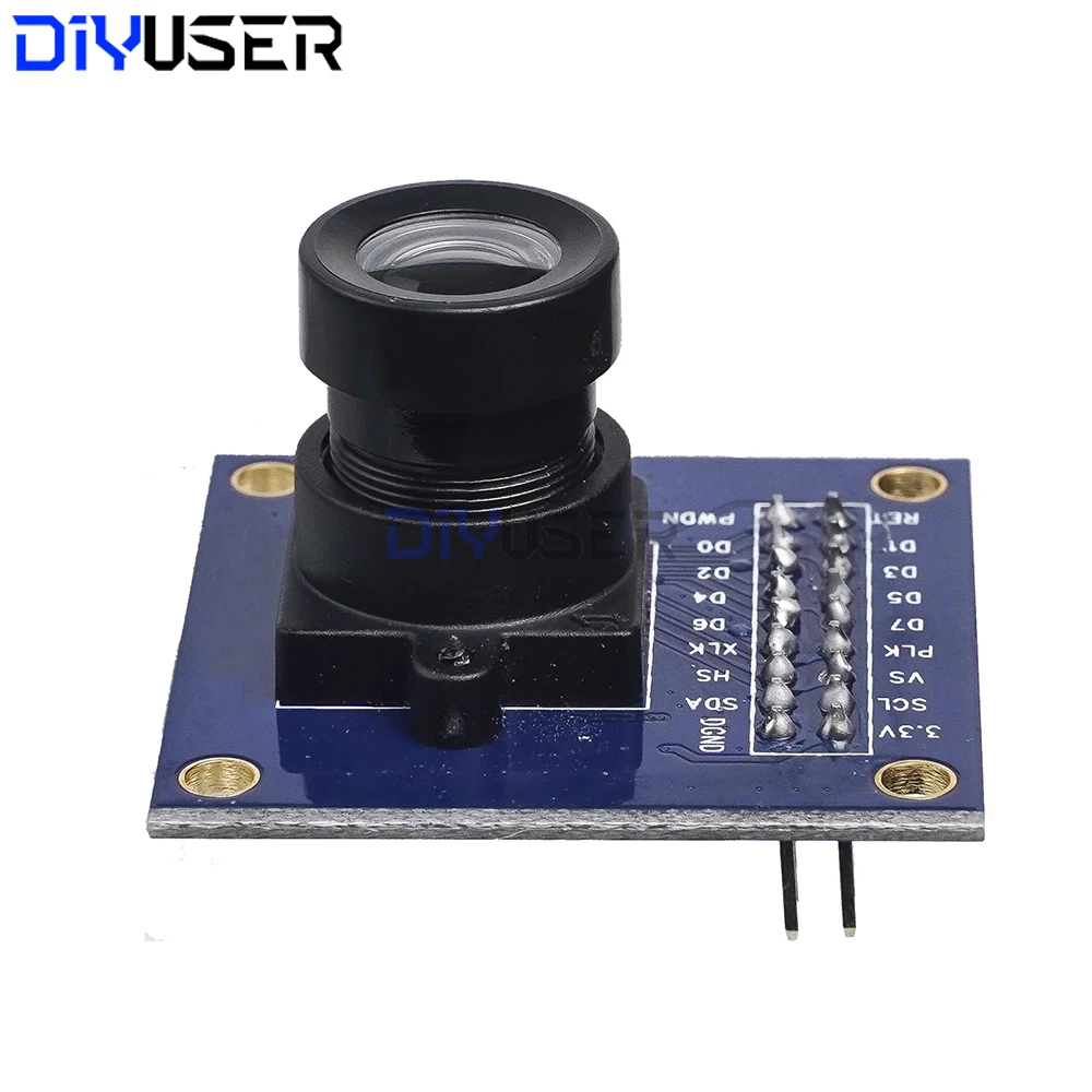 OV7670 Camera Module 640x480 VGA 30fps with AL422B FIFO Auto Exposure Control I2C Interface for STM32 ESP32 DIY Kit image 4