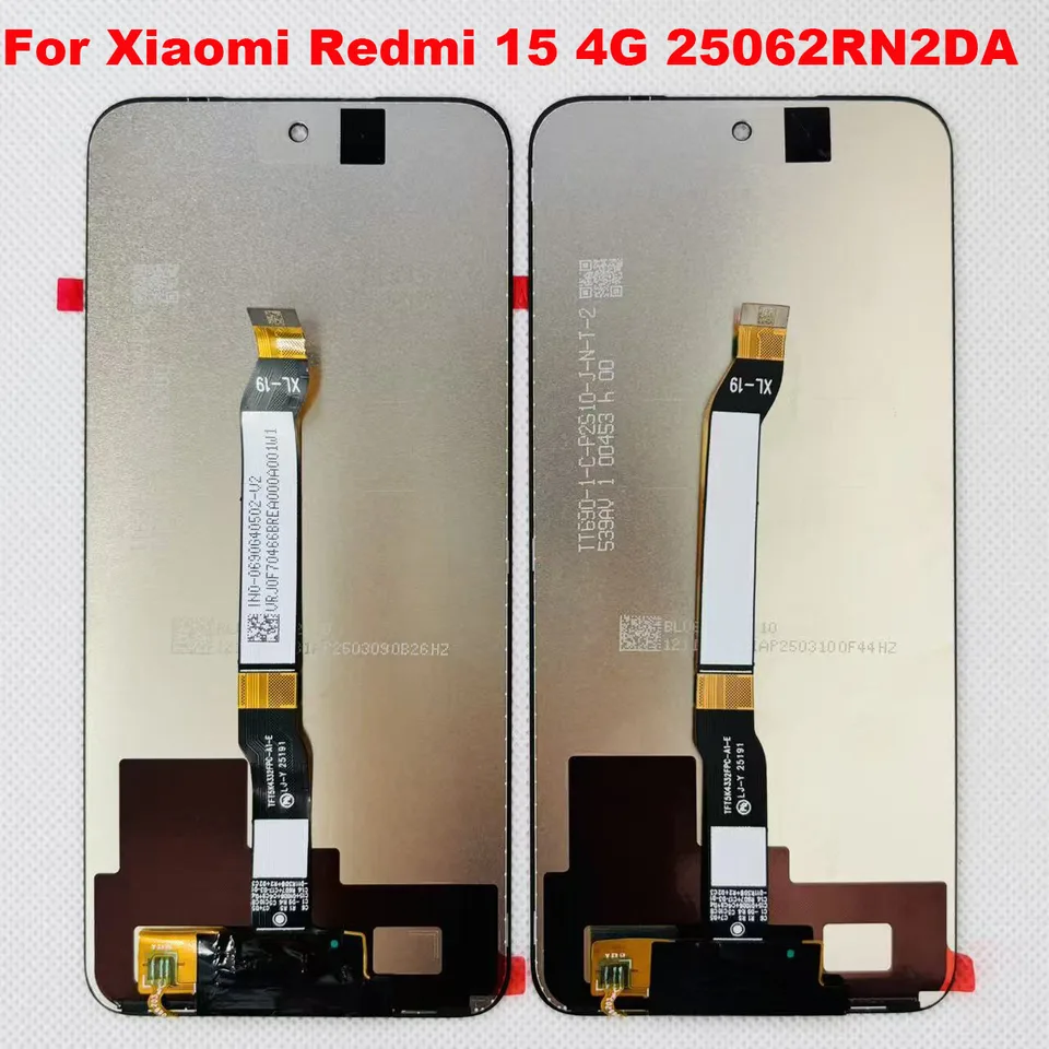 LCD 4G 13 Redmi Xiaomi For 6.79''Original ディスプレイ本体 Redmi 2404ARN45A Touch Display ディスプレイ・モニター本体
