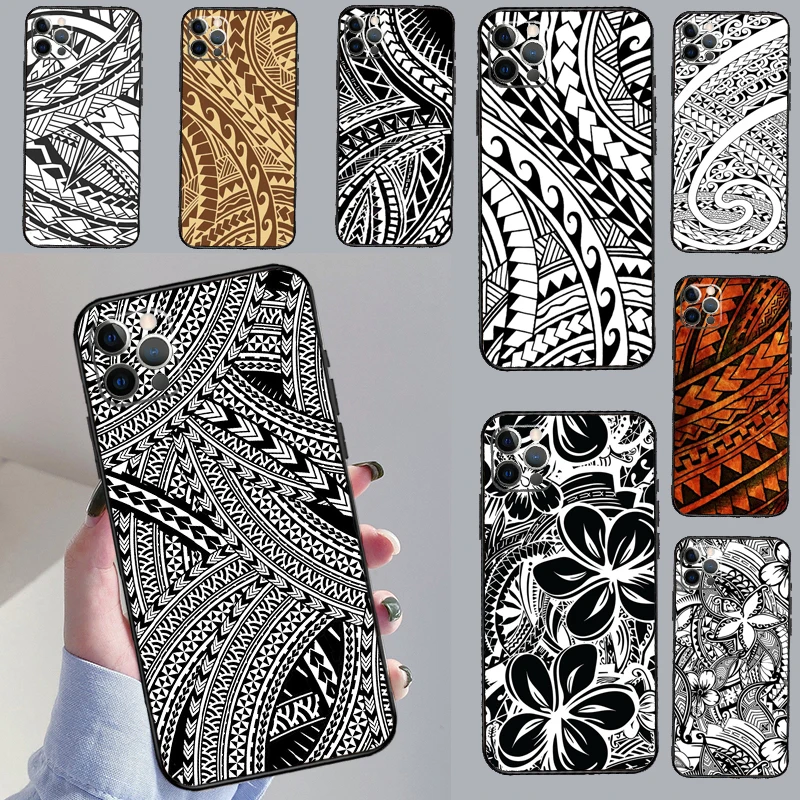 Oppo Reno 12 - Maori Tribal Samoan Polynesian Case For