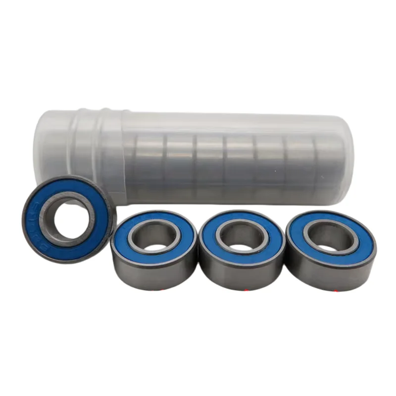 100 Stück ABEC-3 686-2RS 6x13x5mm L-1360D Boutique Kugellager, staubdicht abgedichtet, blau – Detail 3
