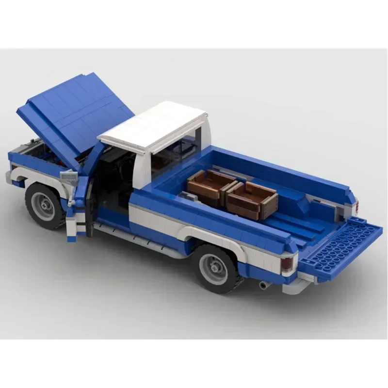 Classic Silverado 1978 Truck Assembly Splicing Building Block Model 1233 Car Parts Building Block Adult Kids Birthday Toy Gift