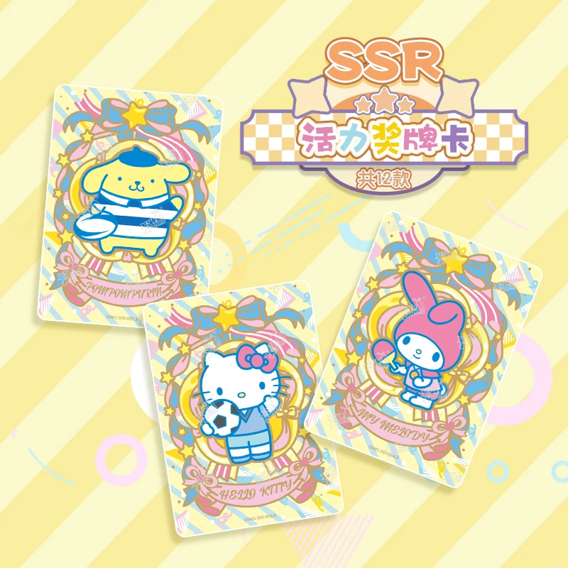 108 قطعة/المجموعة/مجموعة شخصيات أنيمي سانريو الأصلية مجموعة لطيفة بطاقة هواية كورومي ميلودي كيتي سينامورول هدية للأطفال