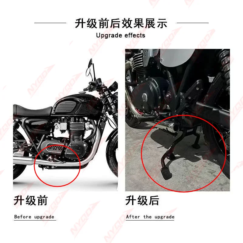 Motorcycle Center Stand Stable Parking Support Bracket Main Stand Modified Upgrade For GAOKIN GK1200