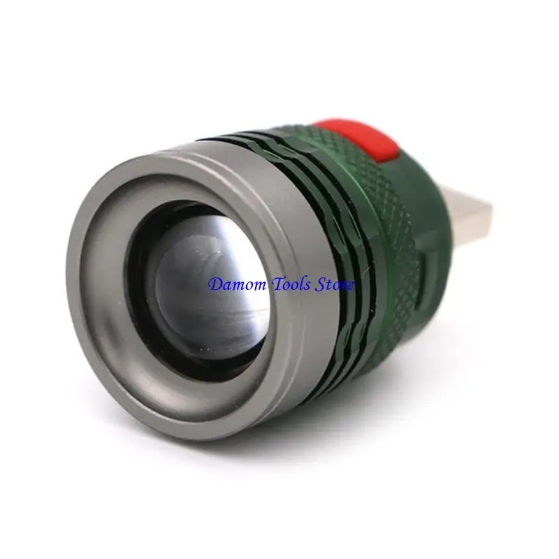 57BE LED مصباح يدوي مع إعادة شحن Torch Torch Mini Light Small Bright Handheld