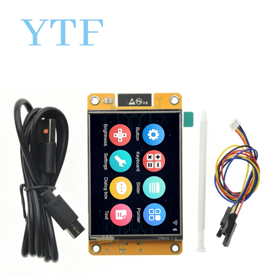 

ESP32 Touch Screen Development Board 2.4/2.8/3.5 Inch WiFi Bluetooth IoT MCU with Scratch 3.0