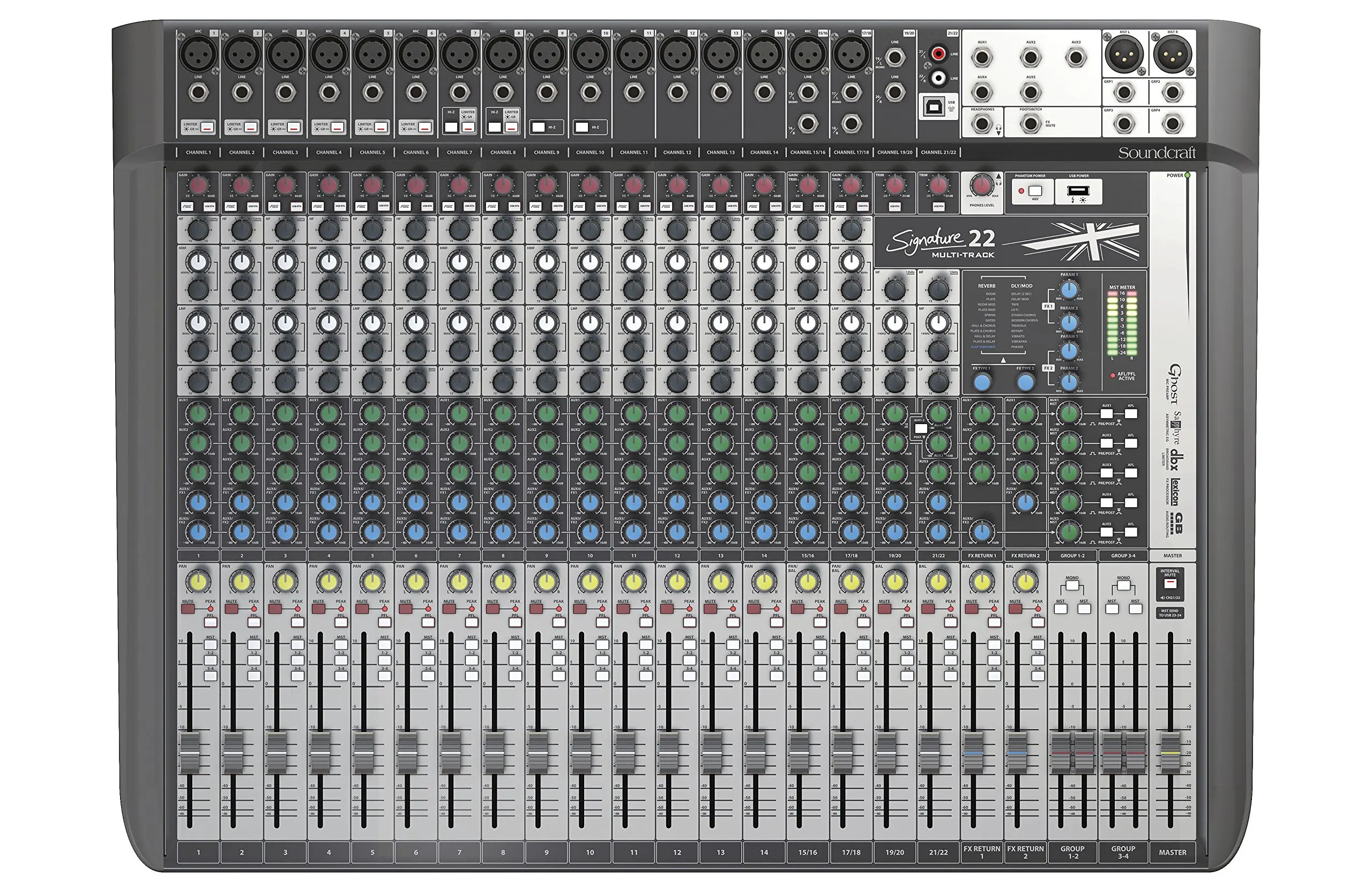 

Soundcraft Signature 22MTK Analog 22-channel Multi-track Mixer