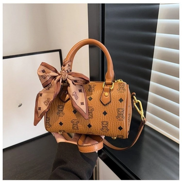 

2026 New Print Puff Bag, Women's Small Adjustable Shoulder Crossbody Purse Casual Chic Versatile for Daily Outing Bags for Women