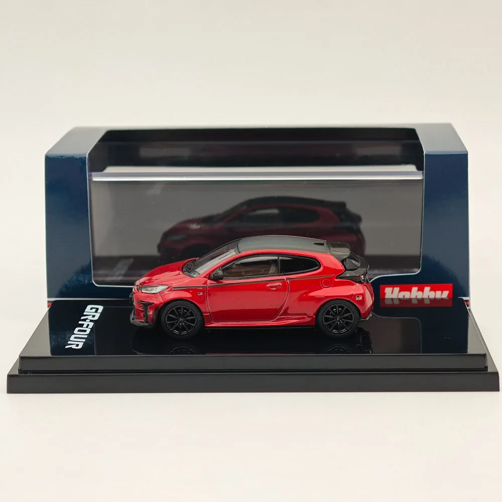 

Hobby Japan 1:64 GR-Four YARIS RZ High performance Emotional Red HJ642024HR Diecast Models Car Collection Auto Toys Gift