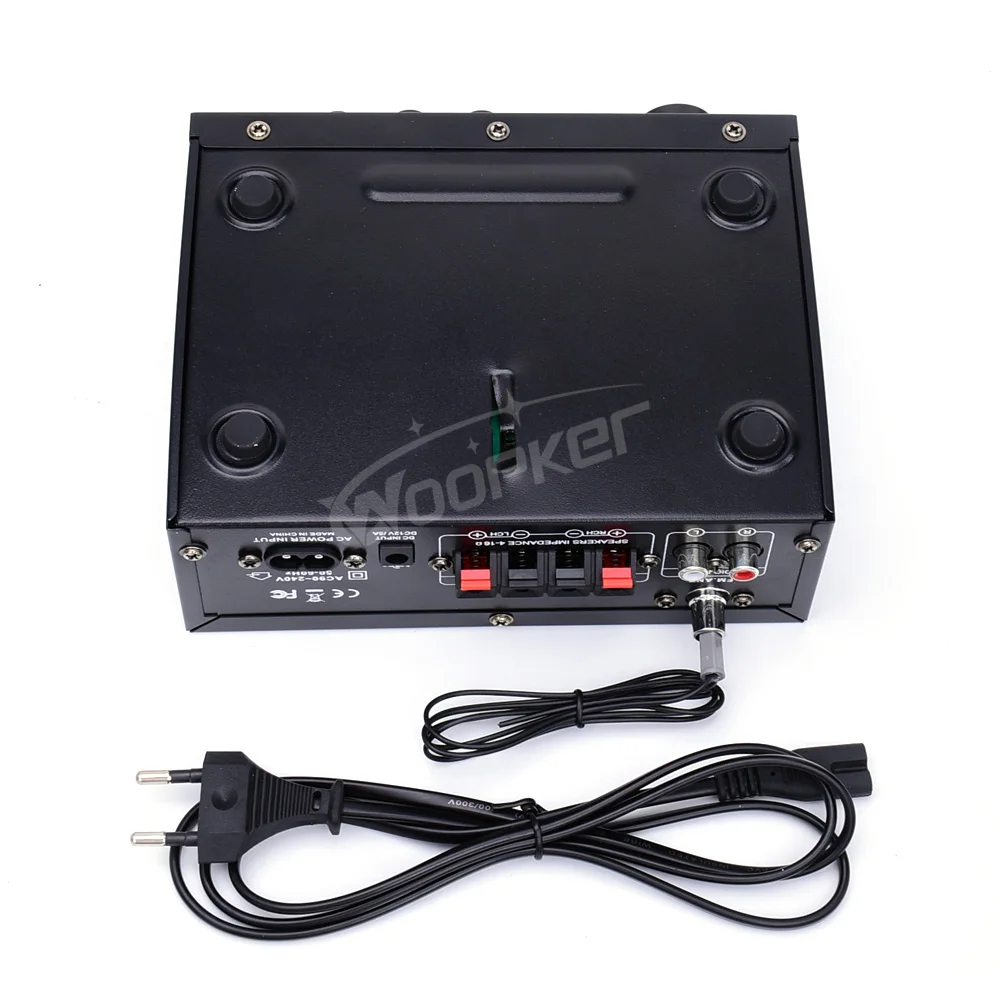 Woopker AK45 HiFi-Digitalverstärker, maximale Leistung 90 W x 2 Kanal 2.0 Bluetooth-Surround-Sound-AMP-Lautsprecher für Zuhause, Auto – Detail 8