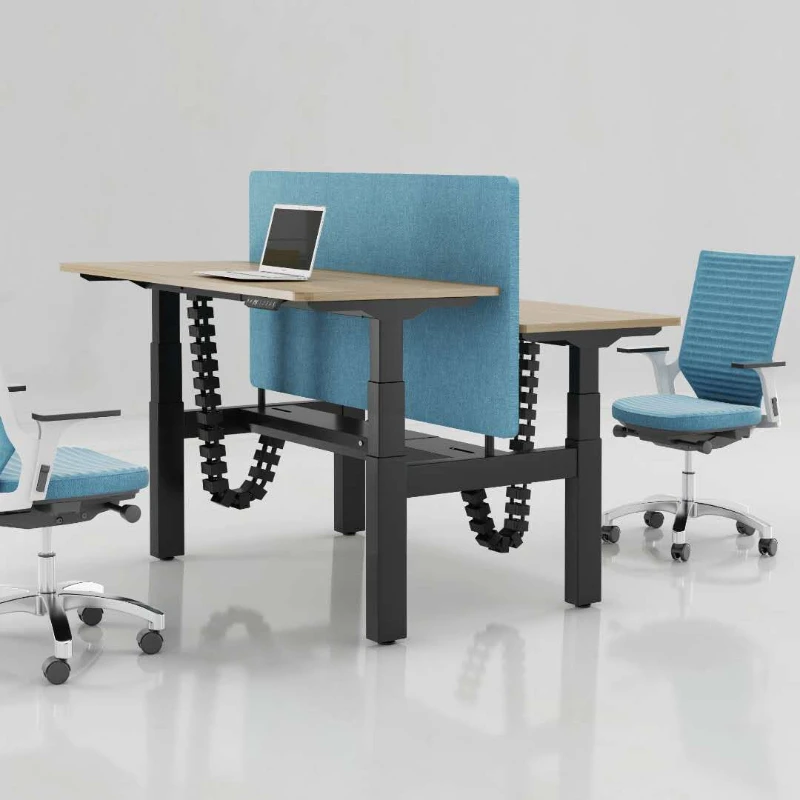 

Electric lifting table Double face-to-face staff workstation Electric adjustable lifting table