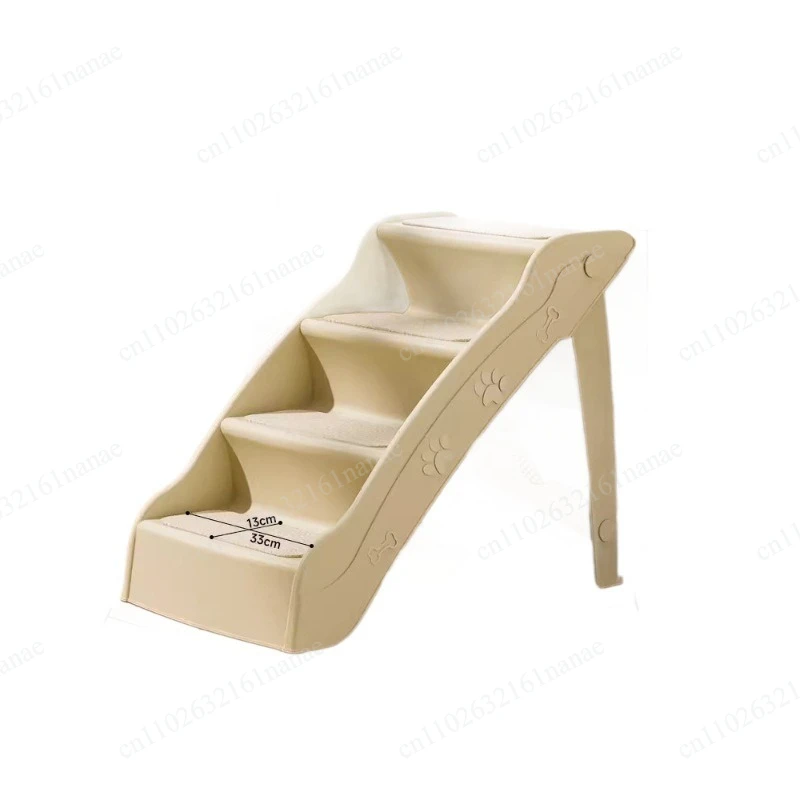 Plastic Folding Collapsible Foldable Portable Car High Bed Chair Step Ladder Pet Cat Ramp Small Dogs Stairs for Dog