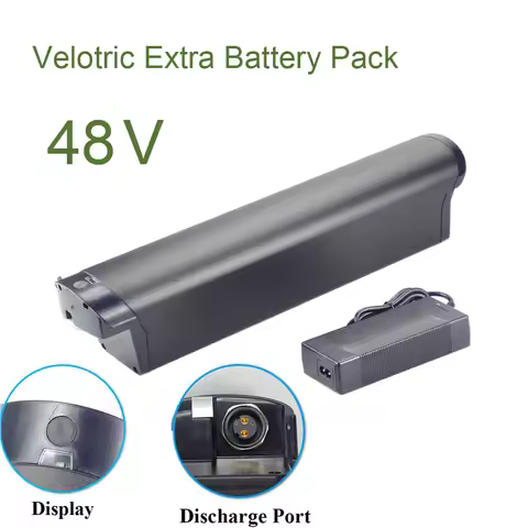 Velotric Extra Battery Pack 48V 14Ah Removable E-Bike Battery Lithium ion Battery for Velotric Discover 1 Plus Nomad 1 Plus Go 1