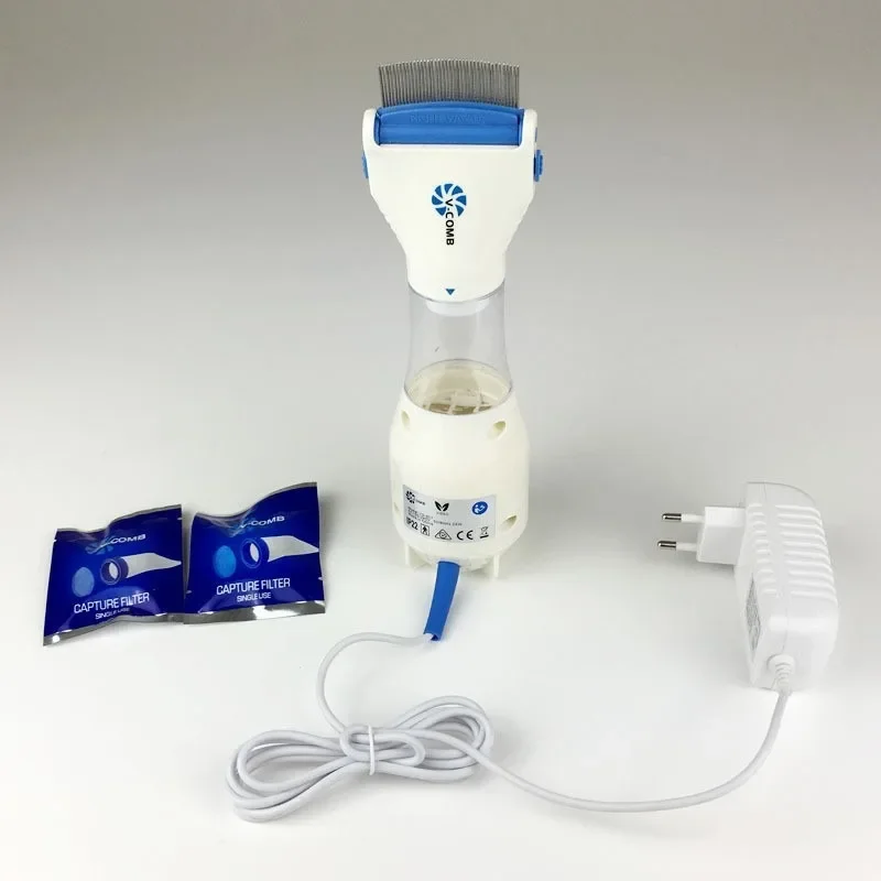 Pet Electric Lice Catcher Hair Cleaner Pet Flea Comb Multipurpose Lice Remover