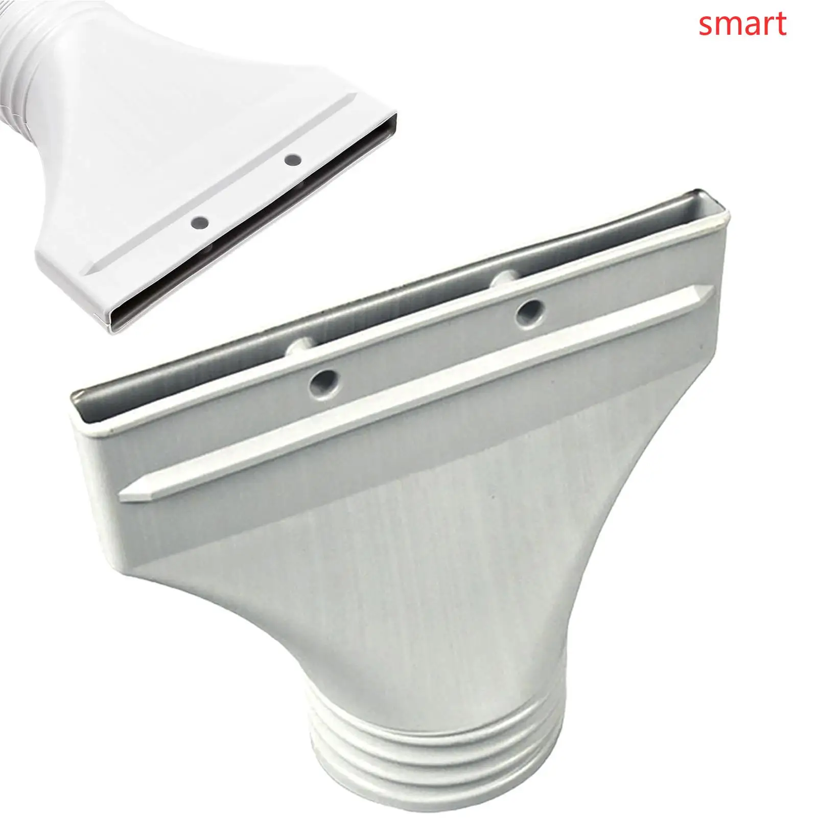 Flat Mouth Joint Exhaust Duct Portable Mobile Air Conditioner Window Pipe Hose Interface Connector Nozzle 25X22X10Cm