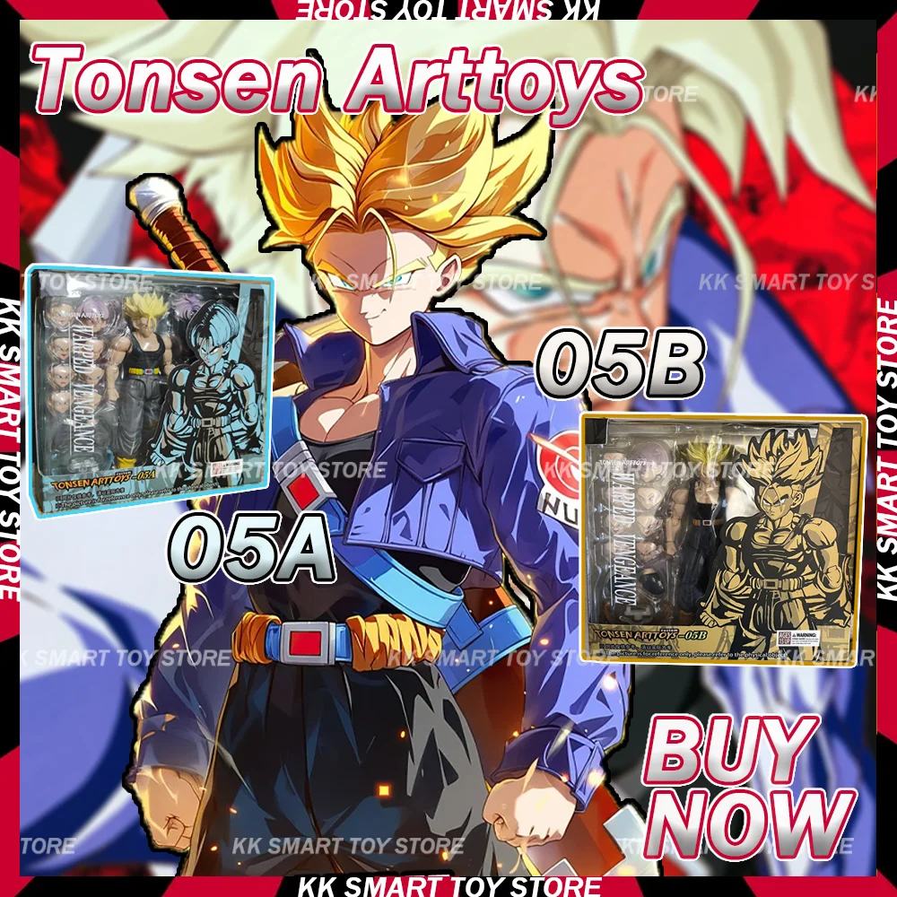 

Tonsen Arttoys 05A05B Dragon Ball Trunks S.H.Figuarts Super Saiyan Torankusu Figurals Brinquedos Anime Figure Action Model Toys