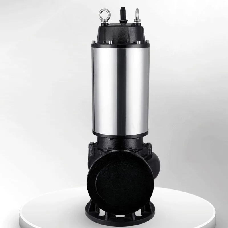 No blockage drought and flood prevention sewage pump