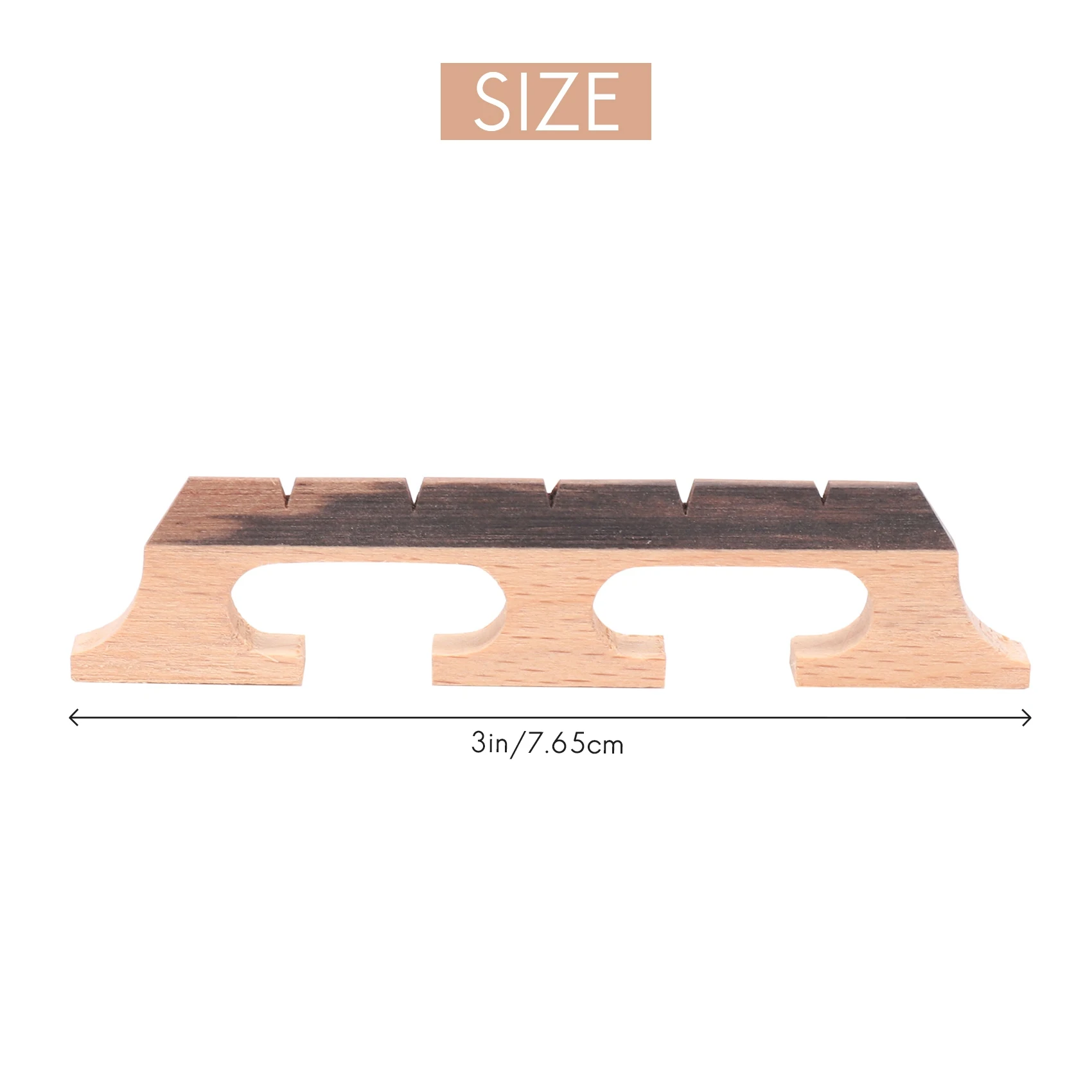 【¡¡Venta caliente!】Puente de banjo de arce de 5 cuerdas, accesorios de madera, 2 uds.