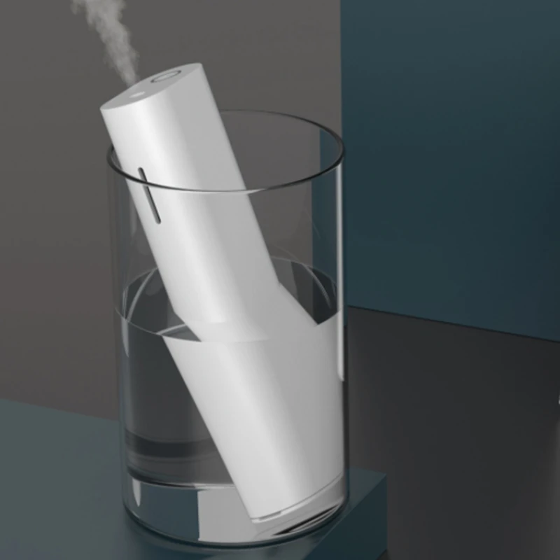 Difusor portátil ultrassônico do óleo essencial do aroma mini, Umidificador para a casa e o carro, Filtro do cotonete do algodão