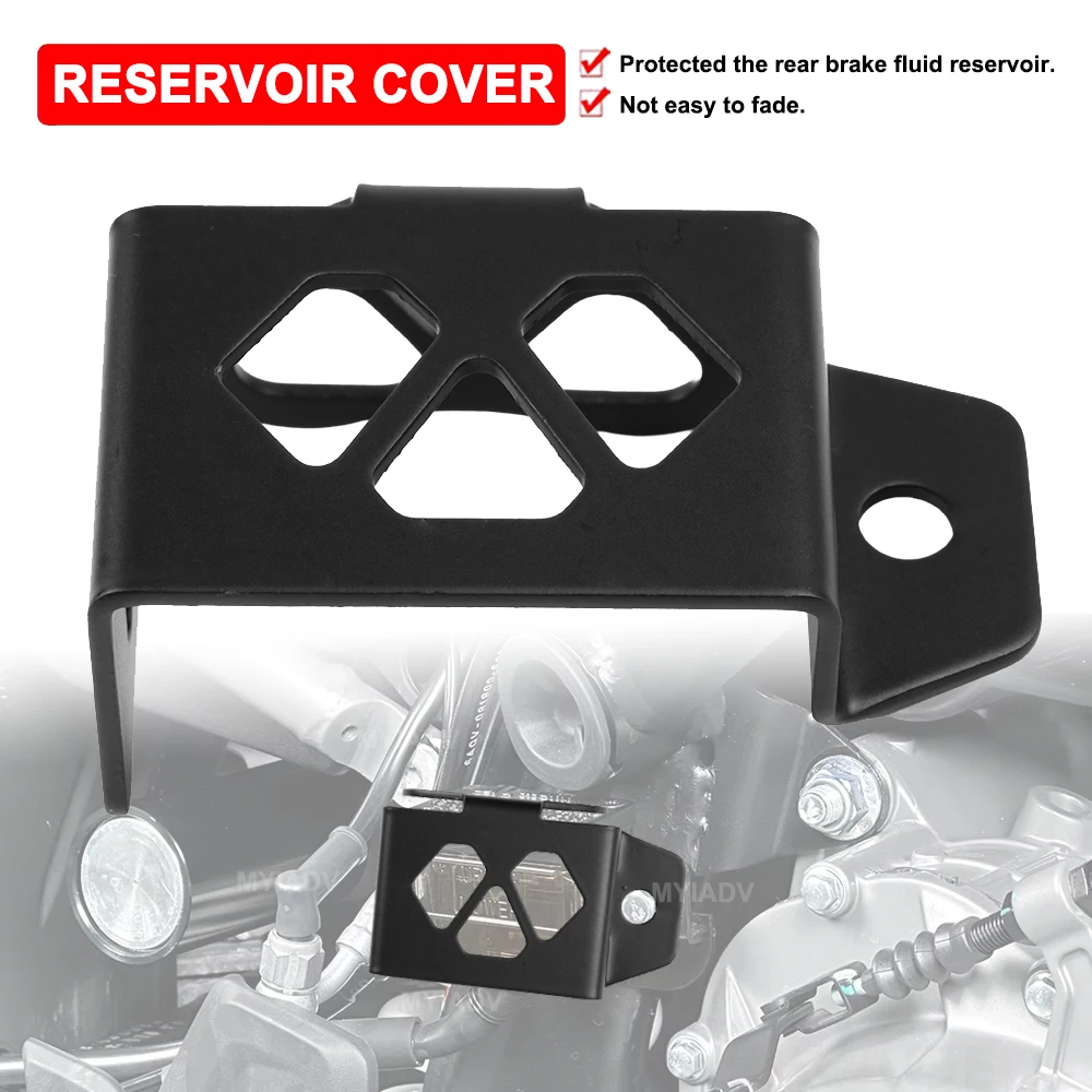 

Motorcycle Rear Brake Fluid Reservoir Cover For CFMOTO 450MT IBEX 450 MT 2024 2025 Tank Guard Brake Master Cylinder Protector