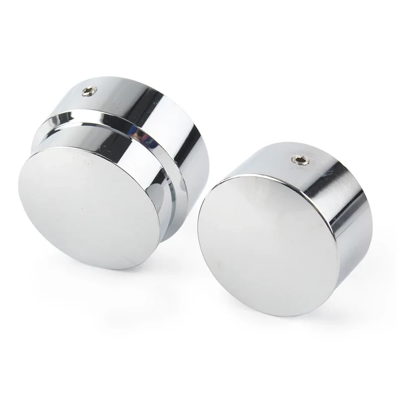

Chrome Motorcycle Rear Axle Nut Cover Cap Sets for Harley Dyna XG XL XL883 XL1200 & Fat Boy