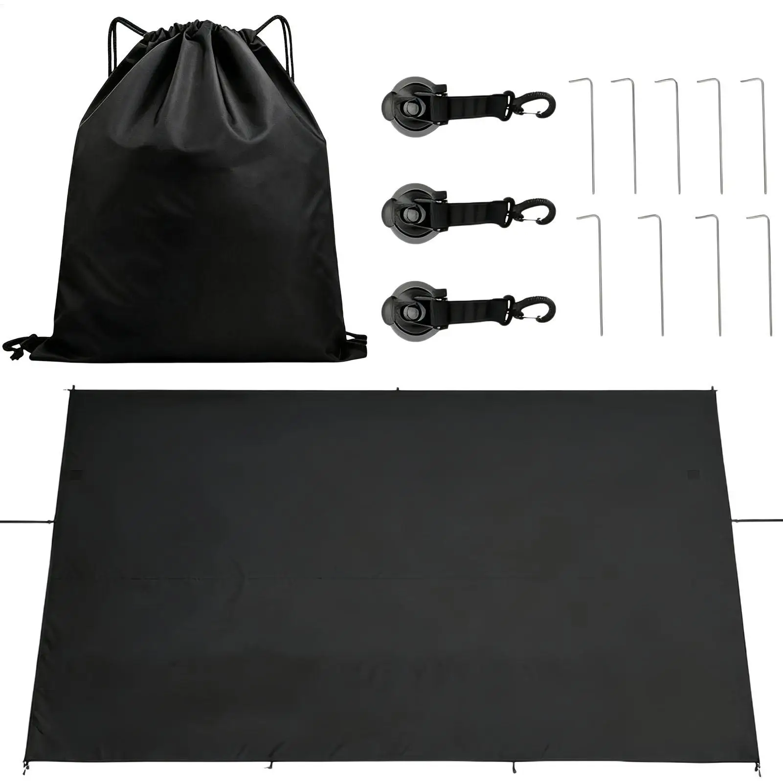 

SUV Tailgate Tent Car Rear Changing Shelter Vehicle Tailgate Shelter For Trailer Van Automotive Hatchback RV Picnic Beach Hiking