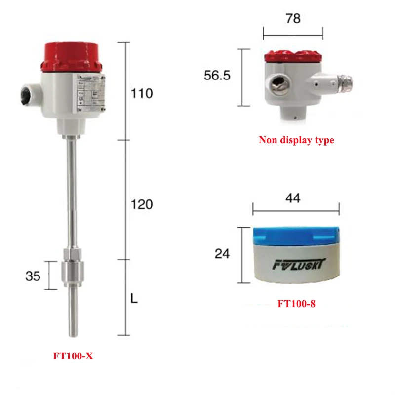 

Digital Display Smart Hart Protocol 4-20ma pt100 Temperature Transmitter Price With Rtd Sensor