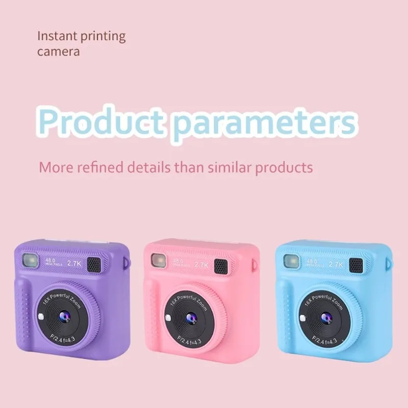 Kids Instant Camera with 2.4