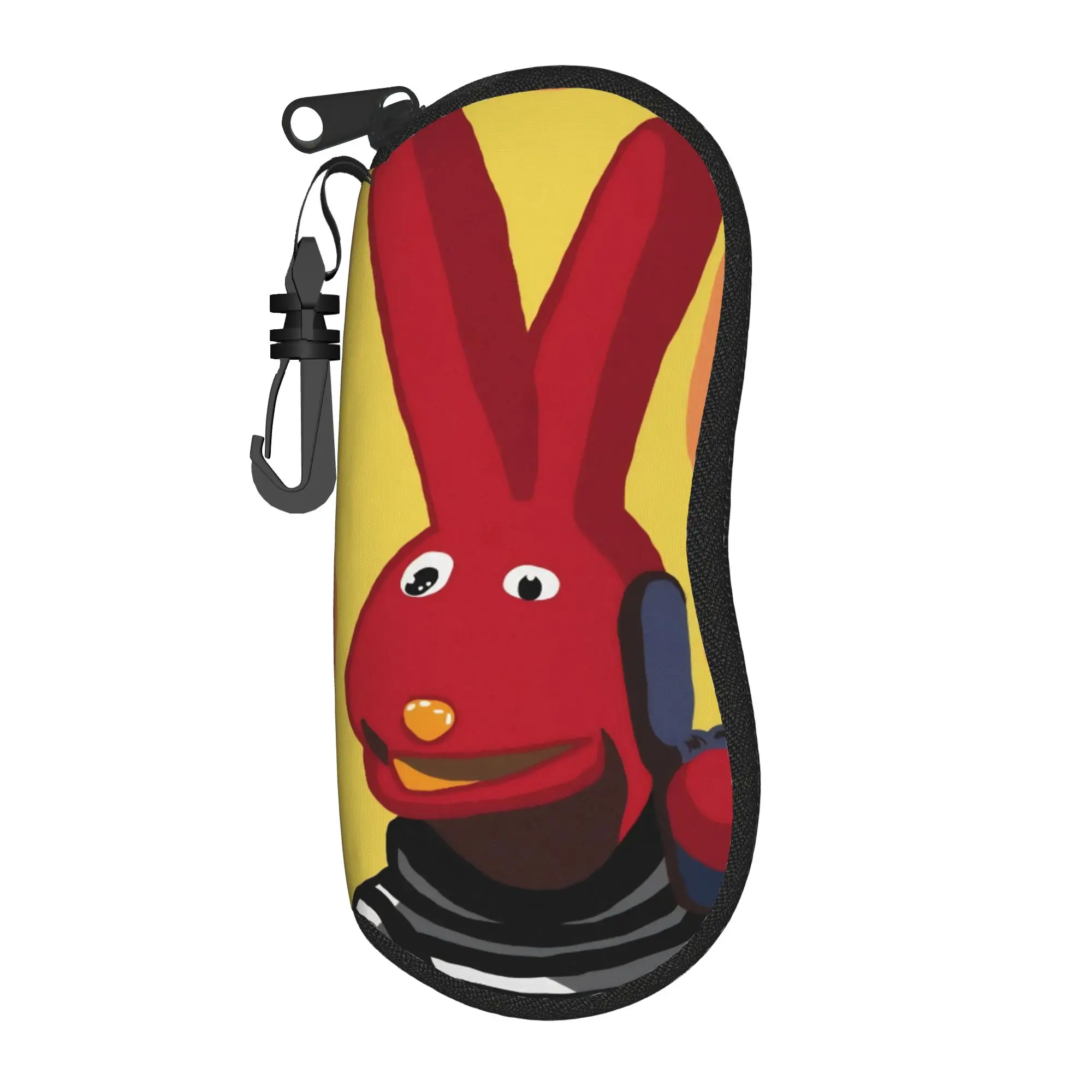 Estuche para Gafas Juan Carlos Bodoque 31 Minutos, Nuevo, con Cierre, Diseño de Comedia Chilena, Caja de Almacenamiento para Lectura, Estuche para Lentes con Estampado